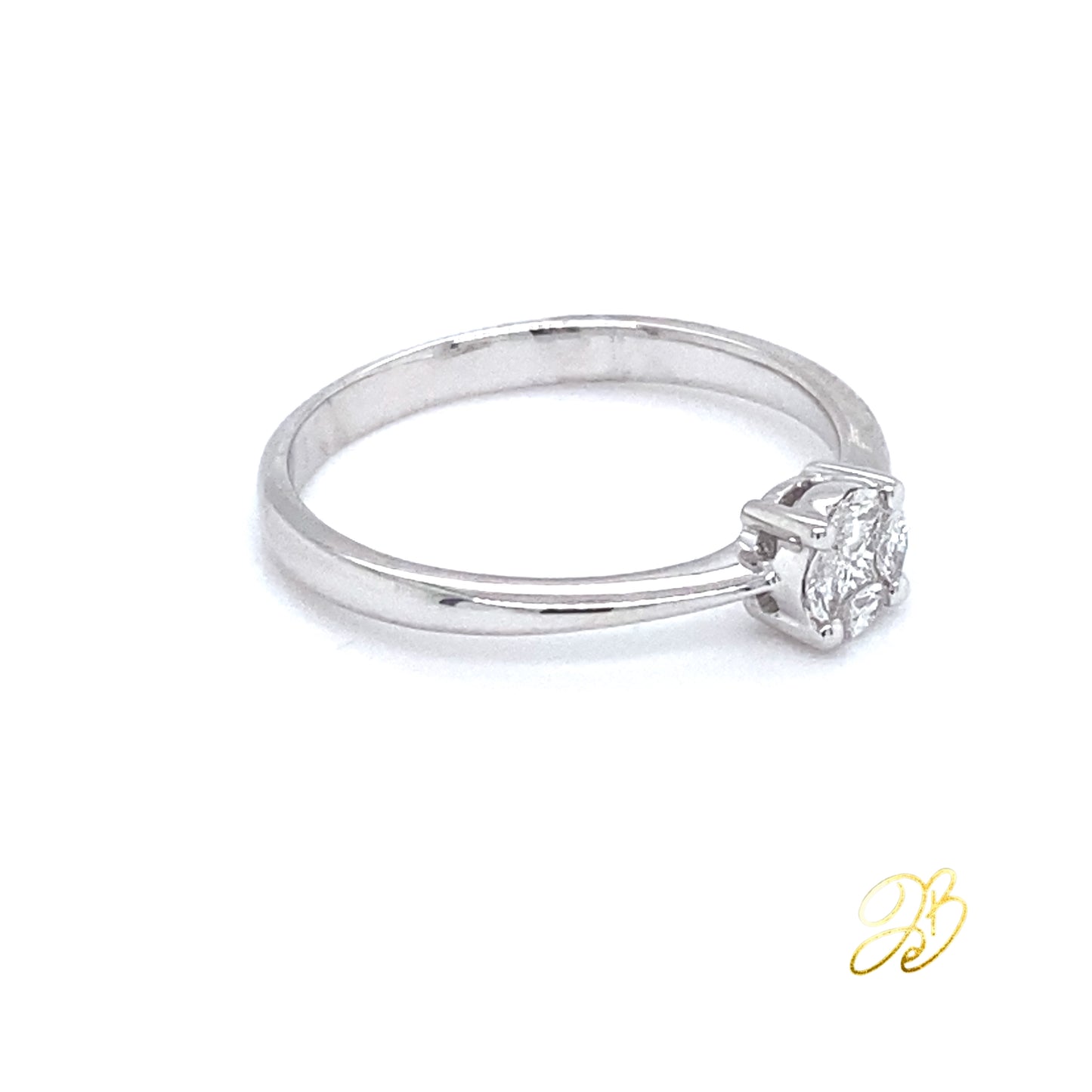 SOLITAIRE ILLUSION RING