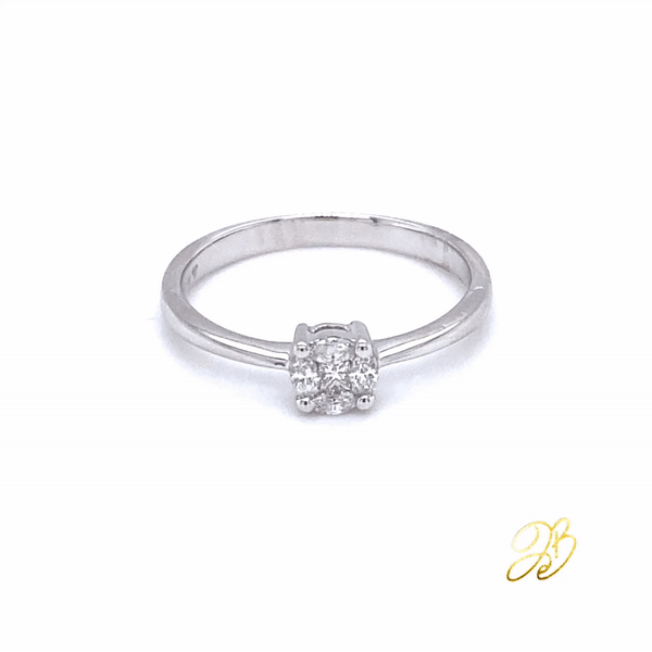 SOLITAIRE ILLUSION RING