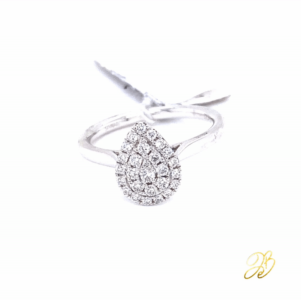 FANTASY PEARSHAPE RING