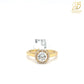 0.91 CT CLASSIC HALO RING