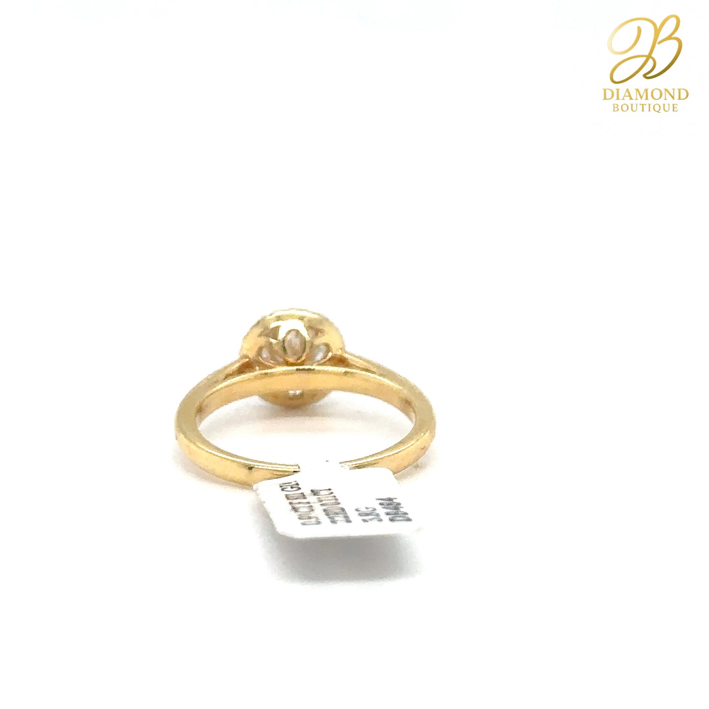 0.91 CT CLASSIC HALO RING
