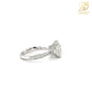 1.00 CT RADIANT HIDDEN HALO PAVÉ RING