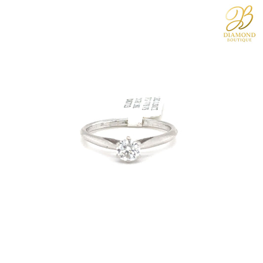 0.30 CT CLASSIC ROUND SOLITAIRE RING