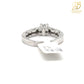 0,50 CT ROUND SOLITAIRE PAVÉ RING