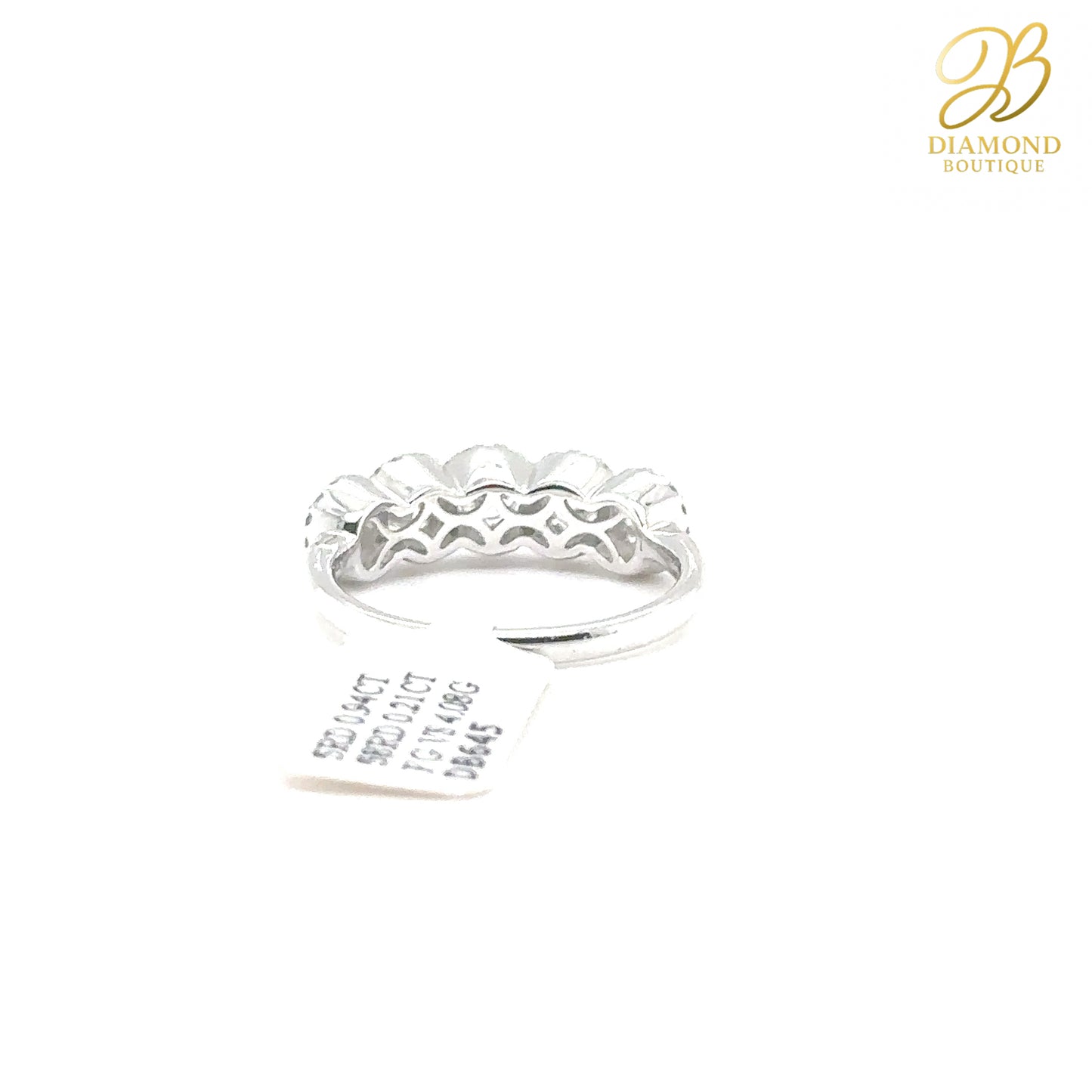 5 HALF ROUND ETERNITY RING