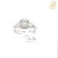 1.01 CT ROUND TWISTED SHANK RING