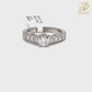 0,50 CT ROUND SOLITAIRE PAVÉ RING