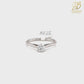 O.48 CT CLASSIC ROUND SOLITAIRE RING