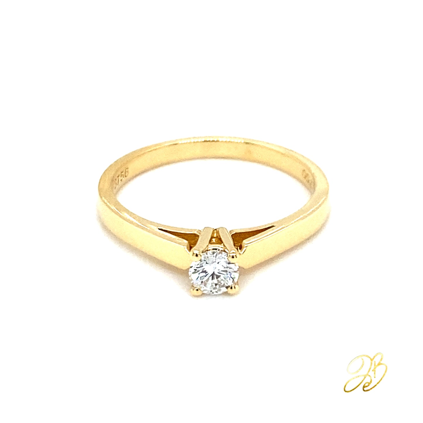 HIGH TOP SOLITAIRE RING