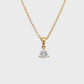 3 GRIFF SOLITAIRE NECKLACE  0.31CT