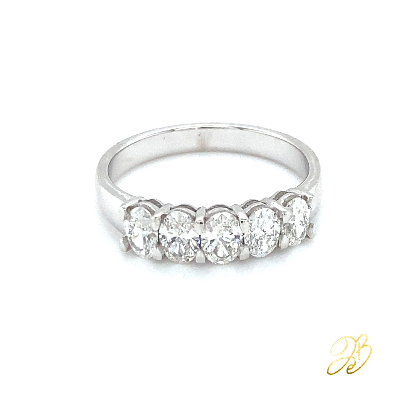 OVAL (HALF) ETERNITY RING