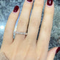 OVAL (HALF) ETERNITY RING