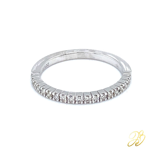 CLASSIC HALF ETERNITY RING