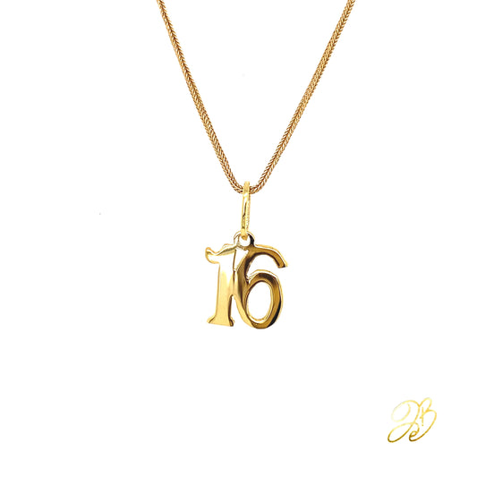 NUMBER NECKLACE