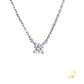 SOLITAIRE NECKLACE 0.15CT