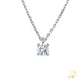 SOLITAIRE NECKLACE 0.26CT