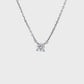 SOLITAIRE NECKLACE 0.15CT