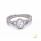 MICRO PAVE OVAL RING