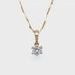 SOLITAIRE NECKLACE 0.31CT